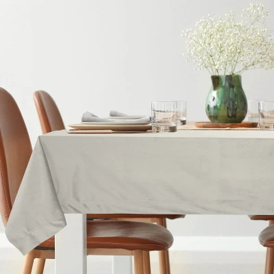 Obrus Melinda 220 x 140 cm Srebrny