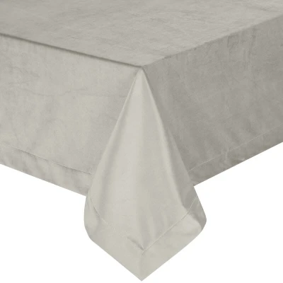 Obrus Melinda 220 x 140 cm Srebrny