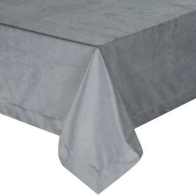 Obrus Melinda 220 x 140 cm Stalowy