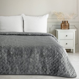 Narzuta Blink 170x210 cm, Stalowa, Elegancka i Stylowa