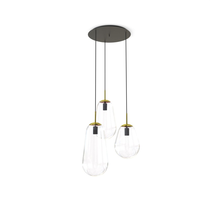 Lampa wisząca PEAR 40W IP20 E27 Transparent Nowodvorski