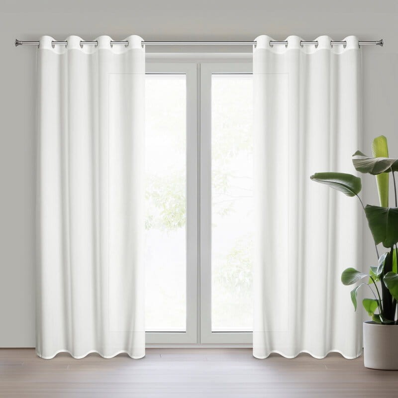 Firana Gotowa Rossi 135 x 250 cm Biała