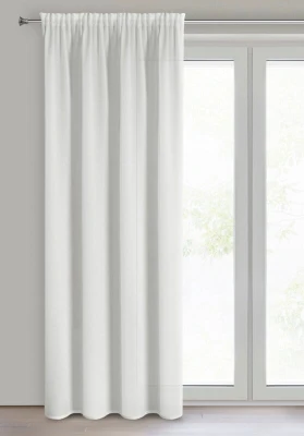 Firana Gotowa Rossi na Taśmie 135 x 270 cm Biała