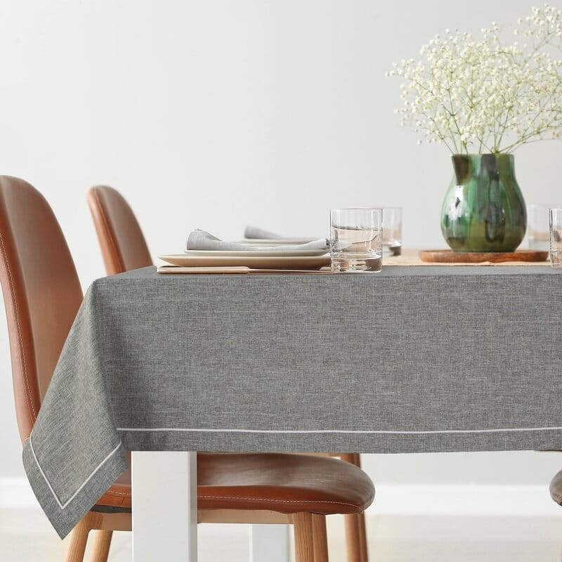 Obrus Megi 180 x 140 cm Popielaty