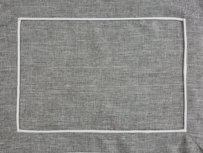 Obrus Megi 40 x 30 cm Popielaty