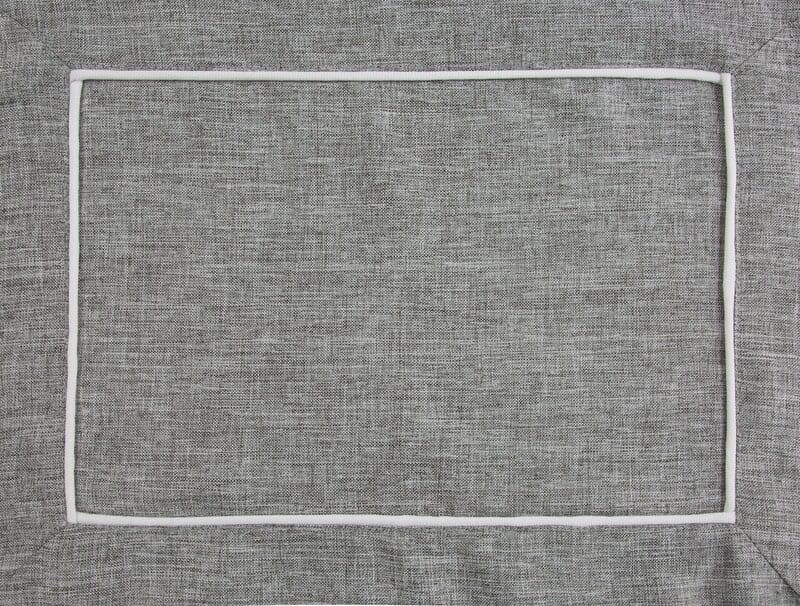 Obrus Megi 40 x 30 cm Popielaty