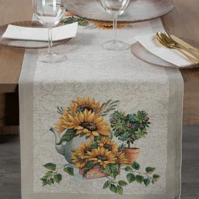 Obrus Gobelinowy 45 x 140  Naturalny