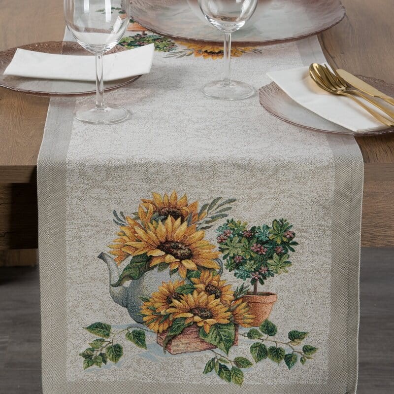 Obrus Gobelinowy 45 x 140  Naturalny