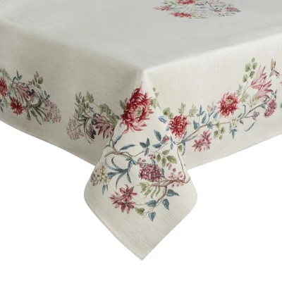 Obrus Z Gobeliny Szelinowej 140 x 180 cm Naturalny