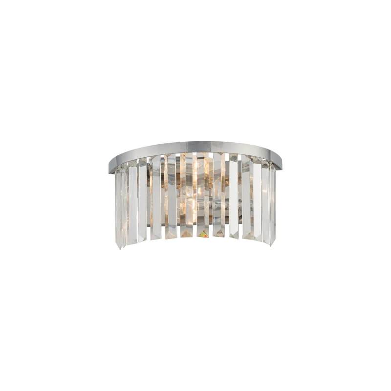 Kinkiet ścienny CRISTAL 60W IP20 E14 Transparent Nowodvorski