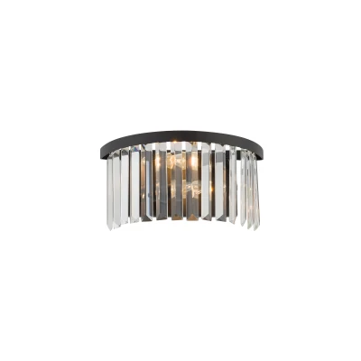 Kinkiet ścienny CRISTAL 60W IP20 E14 Transparent Nowodvorski