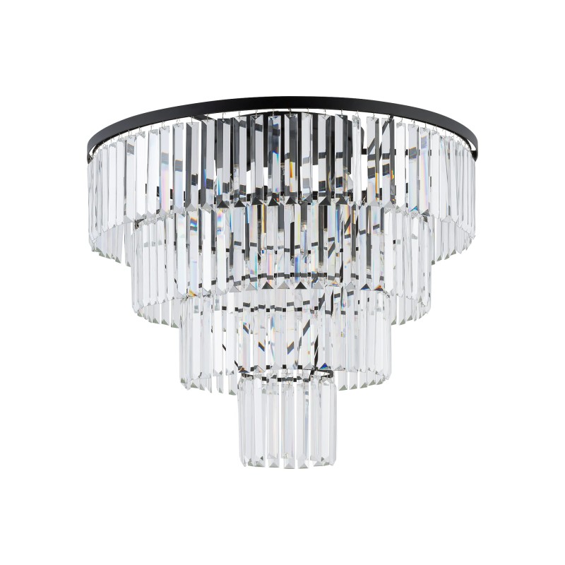 Lampa sufitowa Plafon CRISTAL L 60W E14 Transparent Nowodvorski