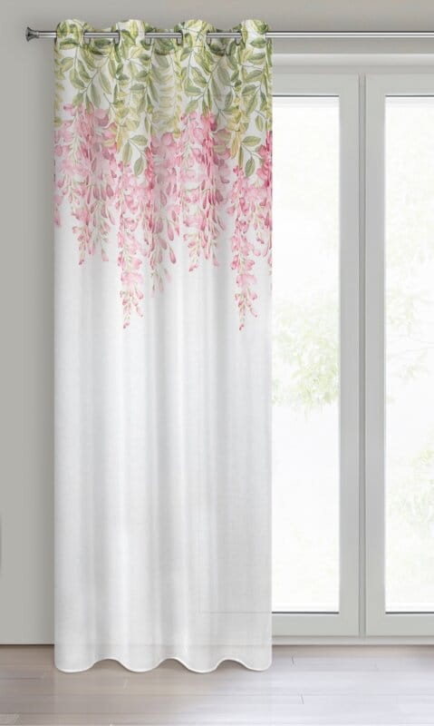 Firana Gotowa na Przelotkach Julieta 140x250cm Kolorowa