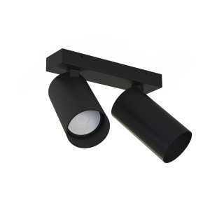Lampa sufitowa 10W only LED Czarna NOWODVORSKI
