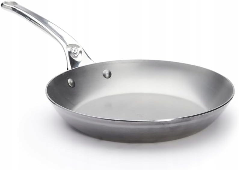 Patelnia 24 cm mineral B Pro De Buyer indukcja Żelazna