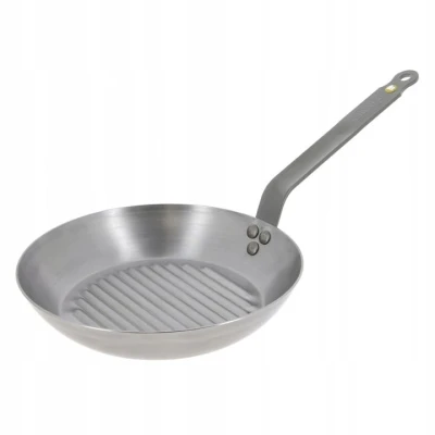 Patelnia Grillowa De Buyer Carbone Plus Śr. 26 cm