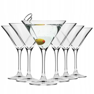 Kieliszki do martini Avant-Garde Krosno 6 szt 240 ml  do Drinków Koktajli