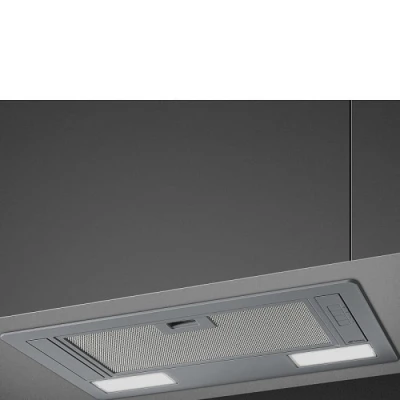 Okap do Zabudowy 52,2 cm z Oświetleniem LED, Wydajność 400 m³/h