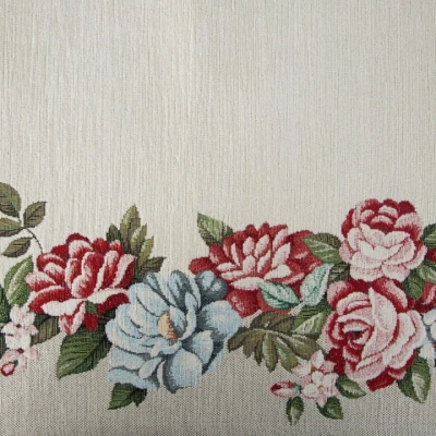 Obrus Z Gobeliny Szelinowej 45 x 140 cm Naturalny