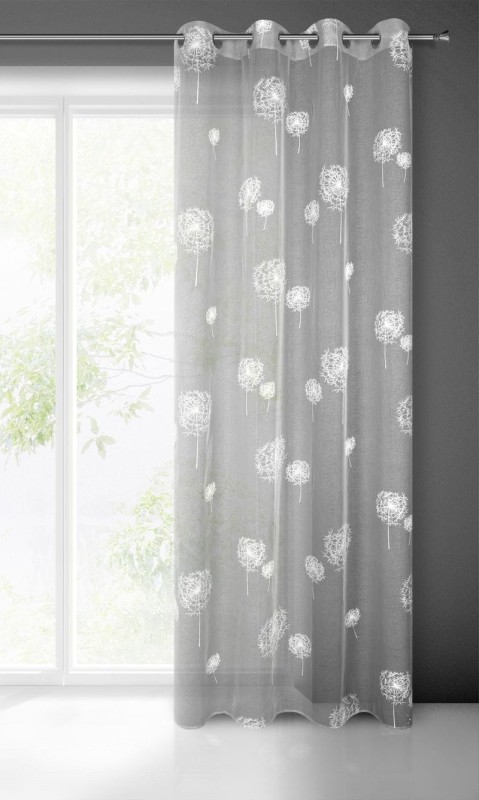 Firana Gotowa Sabine 140 x 250 cm Stalowa