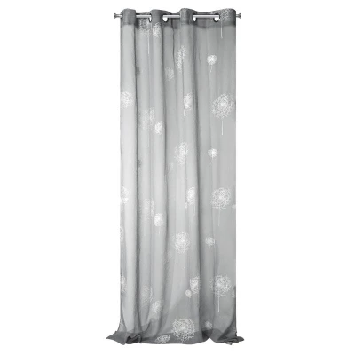 Firana Gotowa Sabine 140 x 250 cm Stalowa