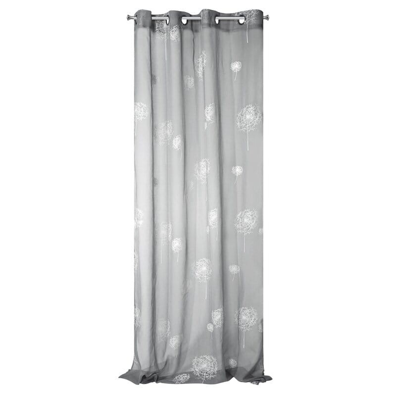 Firana Gotowa Sabine 140 x 250 cm Stalowa