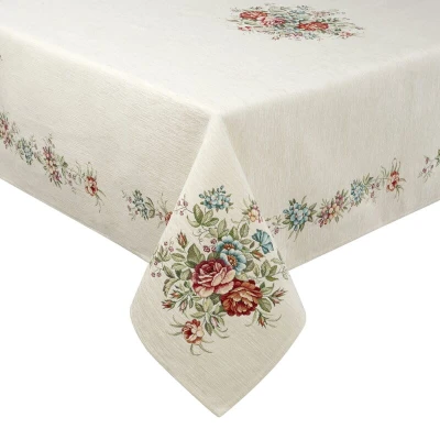 Obrus Z Gobeliny Szelinowej 140 x 180 cm Naturalny
