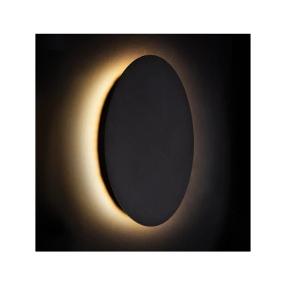 Kinkiet ścienny RING M 10W IP20 LED Czarny Nowodvorski