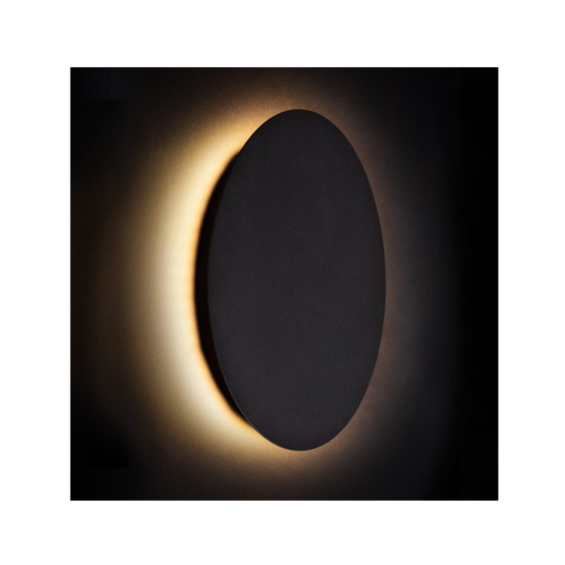 Kinkiet ścienny RING M 10W IP20 LED Czarny Nowodvorski