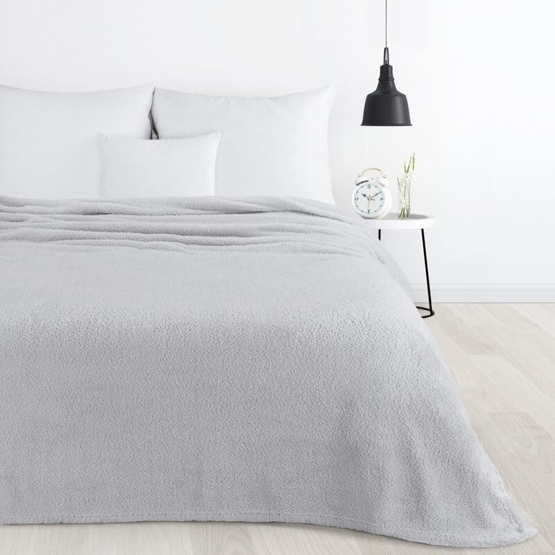 Koc Lori 150 x 200 cm Srebrny