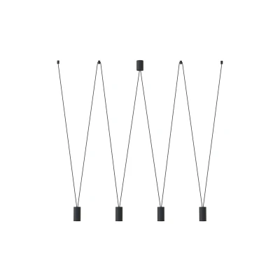 Lampa wisząca MORE EYE 10W LED IP20 GU10 Czarny Nowodvorski