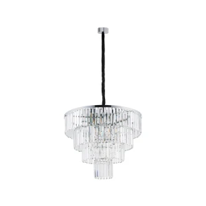 Lampa sufitowa Żyrandol 40W Transparentna NOWODVORSKI