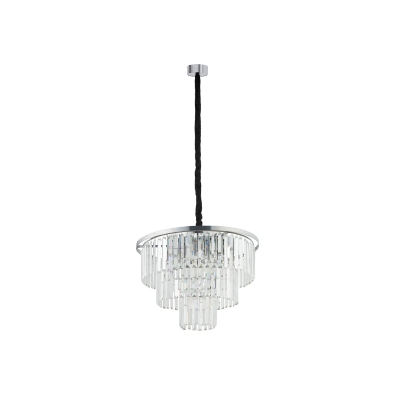 Żyrandol Lampa wisząca CRISTAL M 40W E14 Transparent Nowodvorski