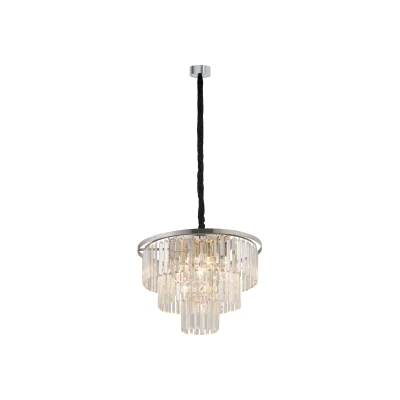 Żyrandol Lampa wisząca CRISTAL M 40W E14 Transparent Nowodvorski