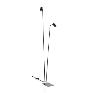 Lampa podłogowa 10W only LED Czarna NOWODVORSKI