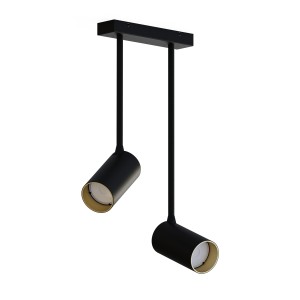 Lampa sufitowa 10W only LED Czarna NOWODVORSKI
