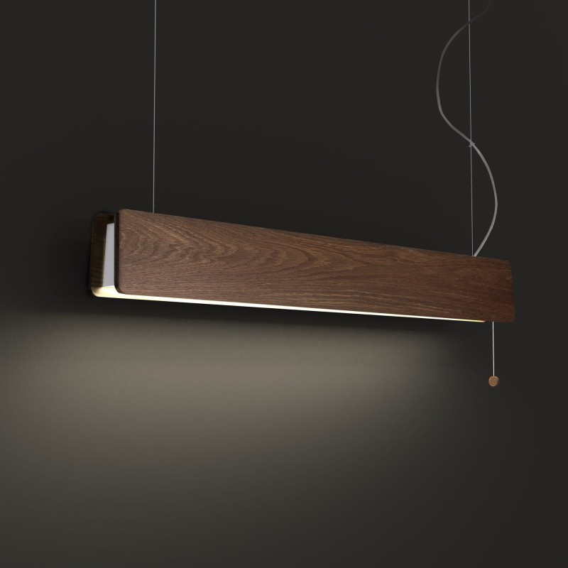 Lampa wisząca OSLO 90 16W IP20 LED Palony dąb Nowodvorski