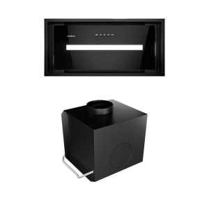 Okap kuchenny Lamezo 60.1 Black + Turbina TW 1.2