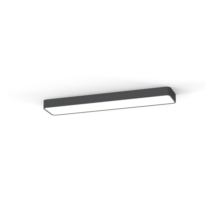 Lampa sufitowa Plafon 90X20 16W IP20 LED Grafit Nowodvorski
