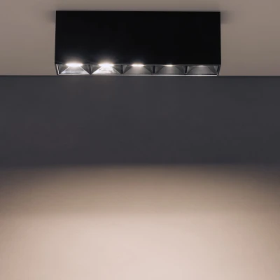 Liniowa oprawa natynkowa MIDI 20W IP20 LED Czarny Nowodvorski