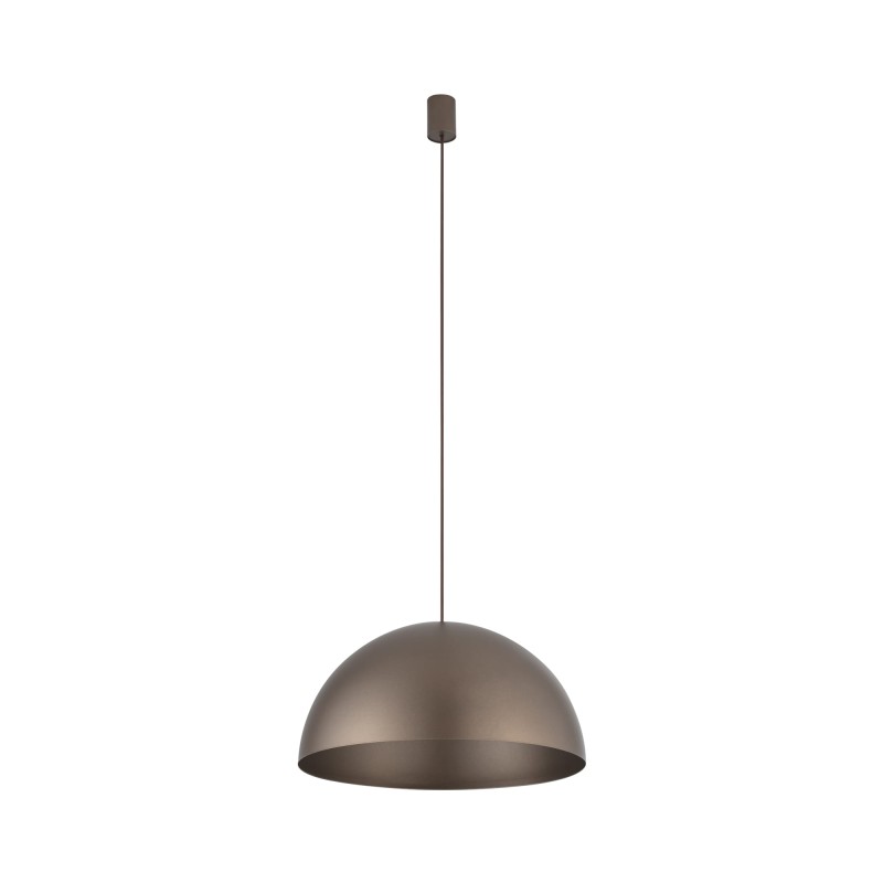 Lampa wisząca HEMISPHERE SUPER L 8W Satyna/Czekolada Nowodvorski