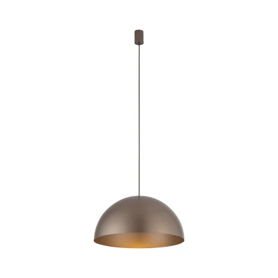 Lampa wisząca HEMISPHERE SUPER L 8W Satyna/Czekolada Nowodvorski