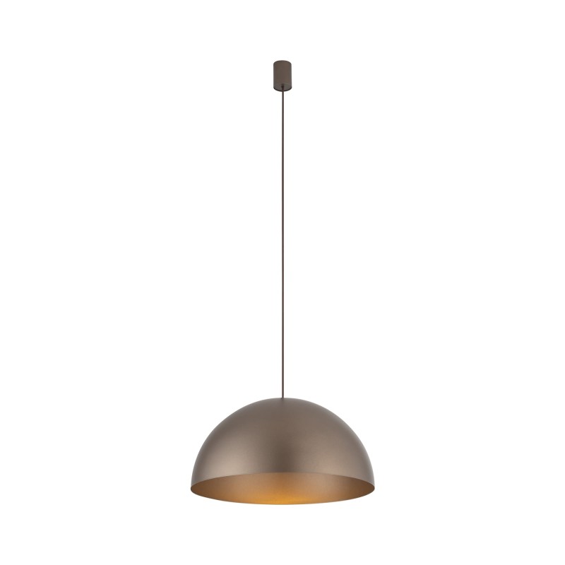 Lampa wisząca HEMISPHERE SUPER L 8W Satyna/Czekolada Nowodvorski
