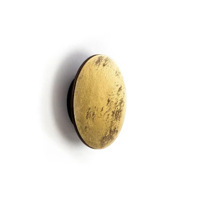 Kinkiet ścienny RING WOOD S 7W IP20 LED Złoty Nowodvorski