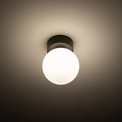 Lampa sufitowa Plafon KIER S 12W IP20 G9 Czarny Nowodvorski