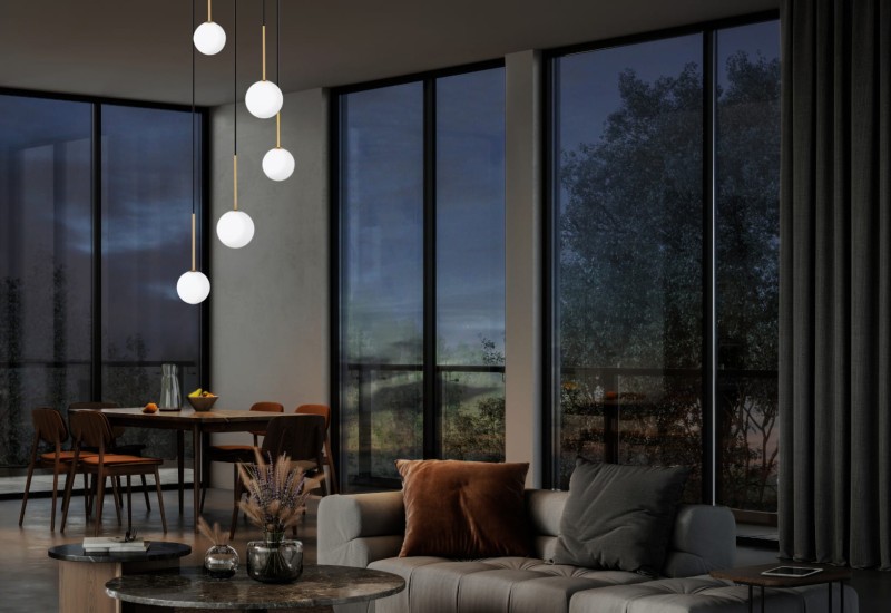 Lampa wisząca KARO 12W IP20 G9 Czarny Nowodvorski