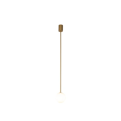 Lampa wisząca KIER M 12W IP20 G9 Satynowy złoty Nowodvorski