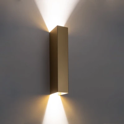 Kinkiet ścienny MALMO 10W LED IP20 GU10 Złoty Nowodvorski