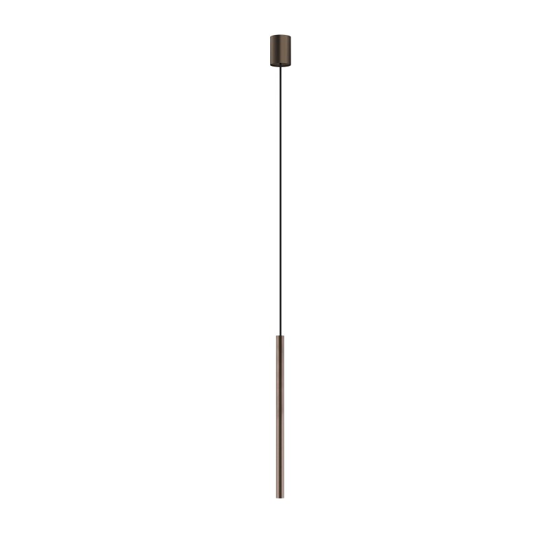 Lampa wisząca LASER 490 1x10W LED G9 Satyna/Czekolada Nowodvorski