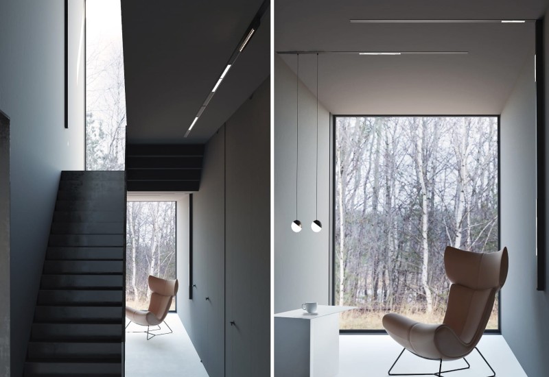 Reflektor szynowy LVM LINE 15W 15W IP20 LED Czarny Nowodvorski